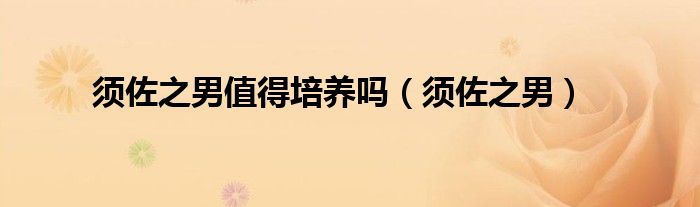 须佐之男值得培养吗（须佐之男）