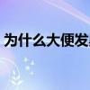 为什么大便发黑（大便颜色发黑是怎么回事）