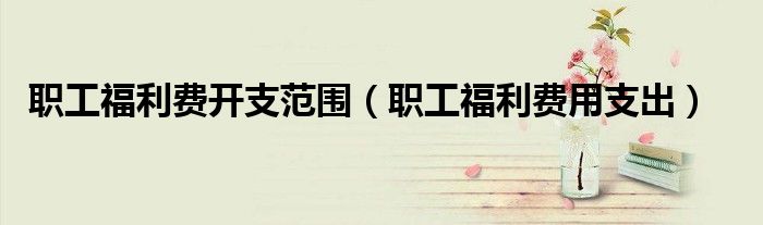 职工福利费开支范围（职工福利费用支出）