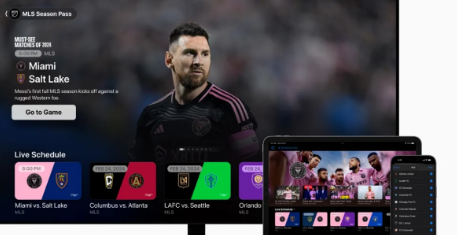 AppleTV现已推出美国职业足球大联盟季票以宣传梅西在联赛中的第一个完整赛季