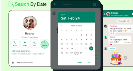 WhatsApp在Android设备上推出新的搜索过滤器
