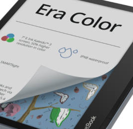 具有彩色显示屏 有声读物支持和文本转语音功能的新型电子书阅读器PocketBookEraColor现已上市