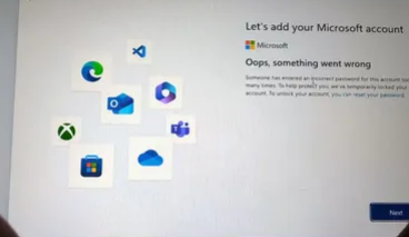 最后一个简单的Windows11本地帐户设置解决方法被关闭