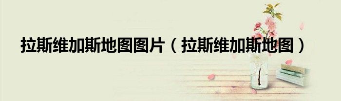 拉斯维加斯地图图片（拉斯维加斯地图）